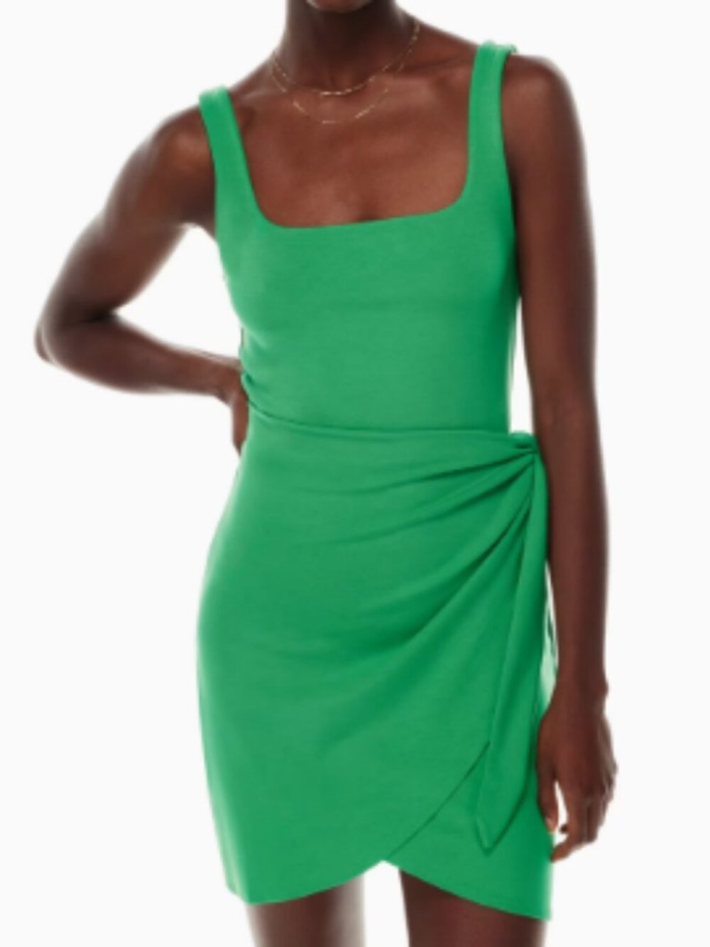Wilfred Wrap Mini Dress - Aritzia